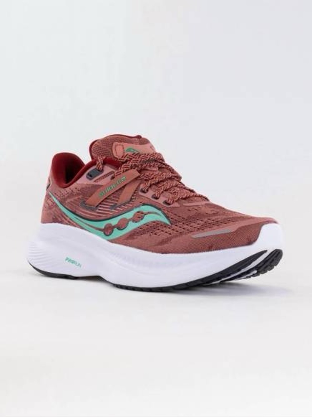 SAUCONY women's guide 16 running shoes - b/medium width in soot/sprig